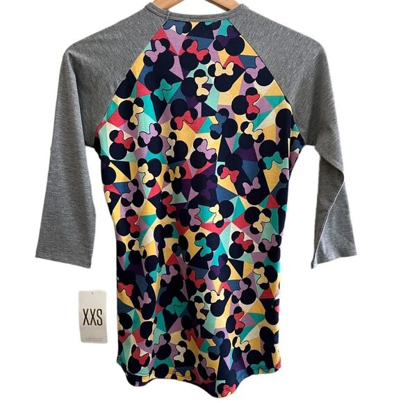 Disney Minnie Mouse LuLaRoe Women’s XXS Randy style top NWT - Picture 6 of 8